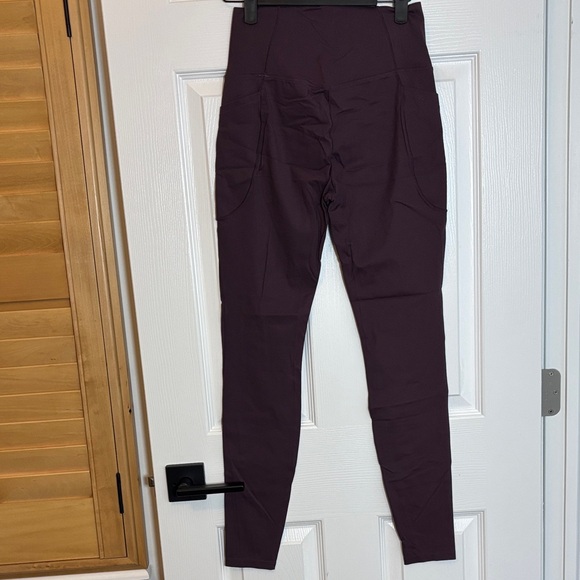 HALARA Cloudful Full-Length Leggings in Deep Purple - Picture 3 of 3